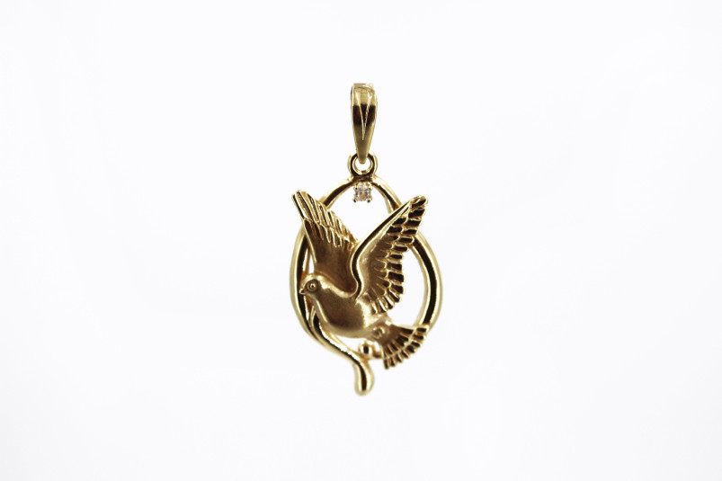 Colgante de oro de 18k. de segunda mano. Joyería de ocasión | ROYALHYSTERIA
