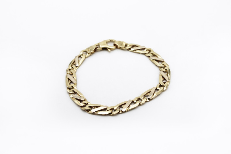 Pulsera de oro de 18k. de segunda mano. Joyería de ocasión | ROYALHYSTERIA