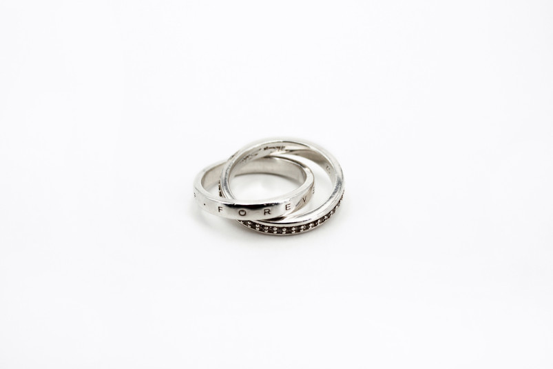 Anillo de plata  de 925. de segunda mano. Joyería de ocasión | ROYALHYSTERIA