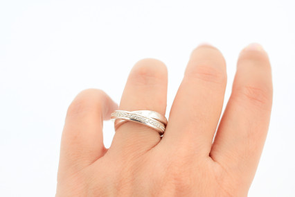 Anillo de plata  de 925. de segunda mano. Joyería de ocasión | ROYALHYSTERIA