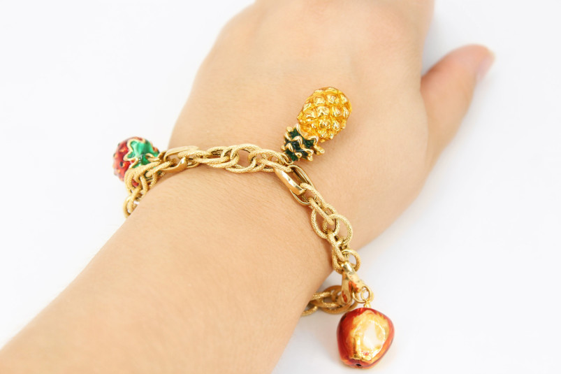 Pulsera de oro de 18k. de segunda mano. Joyería de ocasión | ROYALHYSTERIA