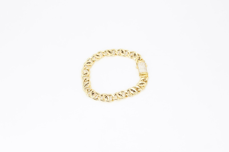 Pulsera de oro de 18k. de segunda mano. Joyería de ocasión | ROYALHYSTERIA