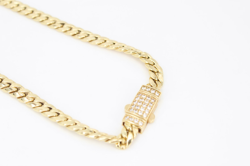 Cadena de oro de 18k. de segunda mano. Joyería de ocasión | ROYALHYSTERIA