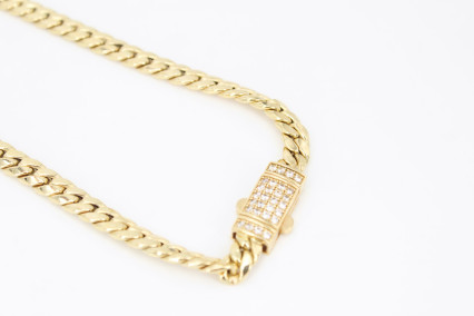 Cadena de oro de 18k. de segunda mano. Joyería de ocasión | ROYALHYSTERIA