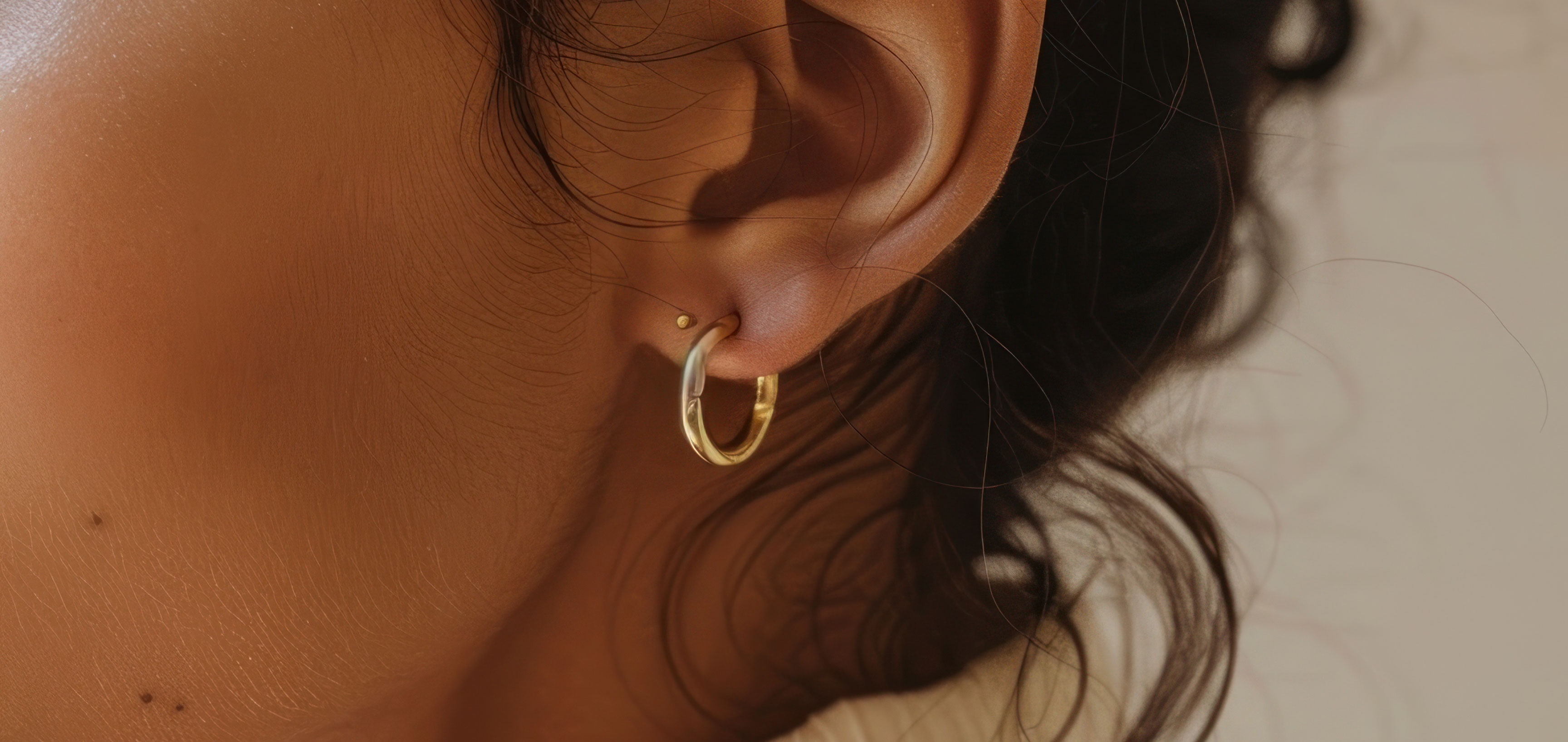Pendientes de oro